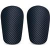 YONGYONGBUY 2 parastinchi da calcio con motivo in fibra di carbonio | Set di 2 palloni da calcio, design in fibra di carbonio