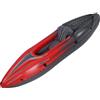 Luocute Gonfiabile Kayak 1 PVC Portatile Set Canoa | Scafo ispessito, design pieghevole, pavimento rigido in piedi, borsa per pagaia con pompa, protezione UV