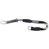 ION Leash da Kite Leash Short Webbing Black 2021