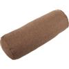 BESPORTBLE Cuscino Yoga Cilindrico in Cotone per Principianti, 58,5x14,5x14,5cm | Supporto per Gambe e Zona Lombare, Meditazione e Postura, Colore Caffè