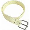 Baoblaze Cintura da Immersione in Silicone Regolabile Cintura Sub con Fibbia a Sgancio Rapido Flessibile Attrezzatura per Subacquei, Apneisti, Pesca Subacquea, Giallo, 1.3M