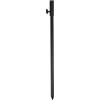 Sxhlseller Porta Canna da Pesca Regolabile in Alluminio 48-75 Cm per | Porta canna da pesca alla carpa, picchetto telescopico per segnalatori di abboccata, picchetto per carichi pesanti,