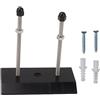 Agatige Supporto da parete per tavola da skateboard in acrilico | 8x7,5x4cm Supporto da parete verticale per esposizione di skateboard fluttuante rack per deck per negozio snowboard longboard