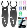 Generic Accessori per stand up paddle, set di 2 supporti per pagaia in ABS, accessori per tavola da SUP per un fissaggio sicuro della pagaia, accessori per SUP, accessori per stand up paddling, kayak e canoa