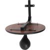 KAPIPALA Speedball - Palla da boxe da appendere, 60 cm, con piattaforma | acciaio, legno PU, girevole a 360°, allenamento di reazione, allenamento di boxe per casa, palestra domestica