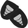 HEMOTON Copriscarpe da Ciclismo Impermeabili in Neoprene, Taglia Unica | Design Spesso Cerniera, Copertura Bassa alla Caviglia, Motivo Riflettente per Uscite Notturne