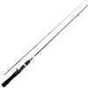 WANGSHAOWEI Canna da Pesca Frusta da Pesca 1.8m 0.5-8g Canna in Fibra di Carbonio Lancio Canne Baitcasting Portatili
