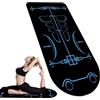 Generic Ab Roller Wheel Esercizio Mat Isolamento acustico Ginocchio Joint Protector | Tappetino da yoga antiscivolo per allenamento al chiuso in casa, palestra, fitness, addominali, cardio, esercizi cardio