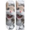 Decor Trendy nastro antiscivolo skateboard Funny Mouse 3d Wall Art scooter grip nastro | nastro antiscivolo per longboard cruiser board grip nastro esterno, facile da tagliare