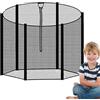 Dinchaakuarry Rete per trampolino | Resistente alle intemperie traspirante ad alta densità resistente ai raggi UV recinzione per bambini
