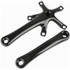 MotiveTech Coppia di Pedivelle Lavorata CNC | Girobulloni 130 Mm, Pedivella per Bici da, Durevole, Pedivella con Corona da 32 Denti