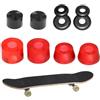 Generico Cuscinetti per Truck di Skateboard Parti di Ricambio con Rondella | Ammortizzatore Cuscinetti Skateboard Per Esterno Cruiser Allenamento Competizione Skateboardisti E Principianti