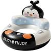 Generico Ciambella Da Neve Slitta Gonfiabile In PVC Ispessito Con Schienale Design | Con Manici Snow Tube 2 Posti Per Ragazzi e Ragazze Slittino all'Aperto Sci Acqua Lago Piscina Sport Galleggiante