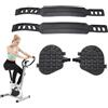 Generic Pedali per cyclette, antiscivolo, regolabili | Pedali per cyclette per Spin Bike Stazionario Ciclo Indoor Ciclismo Casa Palestra Fitness Cardio Training Esercizio