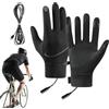 Generic Guanti riscaldati da donna, per touchscreen, 3 marce, guanti caldi | Guanti da neve e freddo, per sci, snowboard, ciclismo, campeggio, caccia, motociclismo, corsa, pesca, guida