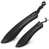 RNXRZANK Set Parafanghi per Bicicletta, Plastica, 4cm | Fissa a morsetto, Para posrior, Pioggia ciclismo, Per ciclisti con reggise