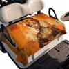 Generic Coprisedile Golf Cart African Black Woman in Poliestere | 130 x 79 cm
