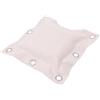 SAFIGLE Sacco da Allenamento per Boxe da Parete, Grande, Beige | Tela Cotone, Bottoni Rame Zincato, Anelli di Ancoraggio, Chiusura Laterale, Riempibile Materiali Vari