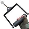 Generic Maniglia per canottaggio Heavy Duty universale T Bar Accessori per cavi | Impugnature per allenamento con pesi per allenamento completo del corpo, schiena e spalle