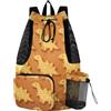 JUNZAN Borsa impermeabile con coulisse per attrezzi da nuoto multi-tasca con | Resistente all'usura Panno di Poliestere Sottile Pieghevole Sport Storage Bag Daily Shopping Breve Viaggio Carino Dino