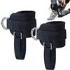 Generico Cable Machine Ankle Extension for Home Gym Fitness Exercise Indoor Outdoor | Ankle Wraps for Cable Machine Workout Leg Wraps Attachment
