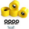 Aurgiarme 4 Pz Pattinaggio A Rullo Skateboards Ruote Soft Cruiser con Cuscinetti Longboards Skateboard 78A Parte Longboards Skateboard