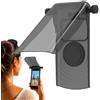 Generic Phone Shade - Protezione anti-pioggia magnetica per smartphone a sgancio | Copertura parasole per telefono da spiaggia, per esterni, viaggi, navigazione, auto