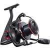 Generic Mulinello da pesca in acqua salata KSN8000 12+1 BB sistema di allarme 25KG Drag Surf Beach Casting Spool