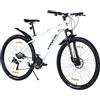 Bekup Mountain bike da 29 pollici, Shimano a 21 marce, freni a disco, in | Telaio in alluminio con tubo superiore alto, pneumatici da 29 x 2,1 pollici, forcella ammortizzata e cambio Shimano a 21