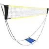 Generisch Rete da pallavolo per esterni, pieghevole, dispositivo di allenamento | Rete portatile da badminton e pickleball, adatta per cortile, spiaggia, parcheggio, campo da gioco, palestra