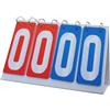 Generic Tabellone segnapunti flipper da calcio, portatile, multi sport, 4 cifre, impermeabile, da tavolo, di conteggio per pallavolo, calcio, allenamento, partite, giornata,