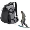 Generic Zaino da sci da uomo 30L Zaino da snowboard | Borsa per attrezzatura da sci per casco, attrezzatura protettiva, vestiti, appassionati, viaggiatori, snowboard, resort