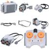 QIQIAZI - Kit di motori 9 in 1, con servomotore, motore M/L, telecomando, scatola della batteria, cavo di prolunga, interruttore di direzione, compatibile con modelli Technic