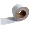 GZKTY Rotolo di carta vetrata grana 240, ossido di alluminio rivestito bianco, 93 mm x 12,5 m, per pittura legno, metallo, levigatura a mano