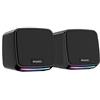 ATLANTIS CASSE ATLANTIS P003-C06-B SP650 NERE MINI PER PC E PORTATILE - LUCE RGB