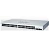 Cisco Switch di rete Cisco CBS220-48T-4G Gestito L2 Gigabit Ethernet (10/100/1000) 1U Bianco [CBS220-48T-4GEU-RF]