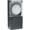 Brennenstuhl 1506465 Timer Meccanico Mz 44 IP 44, Grigio