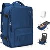 BJLFS Zaino da Viaggio Ryanair 40x30x20 Sottovuoto Bagaglio a mano 40x30x20 Wizzair,Borsa da viaggio Donna impermeabile Borsa da Cabina per Easyjet 45x36x20 Zaino Airbag Sottovuoto con pompa