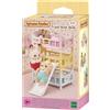 Sylvanian families - letto a castello triplo colorato - accessori e arredamento per la casa sf