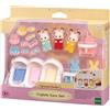 Sylvanian Families - TRIGEMINI CONIGLIO CIOCCOLATO E ACCESSORI