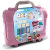 Multiprint - travel pop unicorns - coloring set con timbri e colori