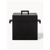 Alessi Cocotte con rivestimento antiaderente La Cubica - Nero