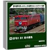 Modellino treno locomotiva elettrica KATO 3066-E scala N EF81 81 Hokutosei...