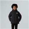The North Face Giacca Perrito Reversible Black/Smoked Pearl da Bambina