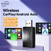 HEYINCAR+ Adattatore Wireless 2IN1 HEYINCAR 2026 per Android Auto e CarPlay Wireless, Box WiFi 2.4G & 5.8Ghz BT con Connessione Automatica per Auto con AA CP Cablato