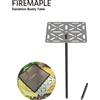 Fire-Maple Dandelion Buddy Table Camping alluminio staccabile regolabile Mini tavolo da esterno pieghevole per escursionismo zaino in spalla