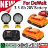 BATTOOL Batteria di ricambio originale per Dewalt DCB200 20V 3.5Ah DCB609 DCB200 DCB182 DCB205 DCB206 DCB209 Batteria per elettroutensili agli ioni di litio