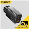 Essager GaN USB Tipo C Caricatore 67W 45W 33W KR Spina UE Ricarica rapida per Samsung iPhone 16 15 14 Pro Huawei Phone Laptop Chagers