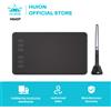 HUION H640P Tavolette digitali da 6x4 pollici Tavoletta grafica con penna 6 tasti a pressione Stilo Penna senza batteria per giochi OSU Android Mac