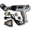NONE Pistola termica Pistola ad aria calda 2000W Temperatura regolabile 600 ℃ Spellafili di protezione da sovraccarico, per saldare, rimuovere vernice e riscaldare